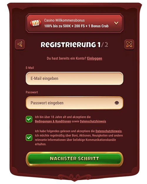 Magius Casino Registrieren