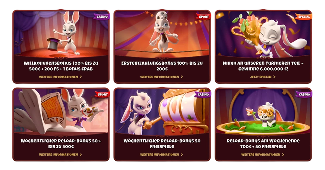 Magius Casino Bonus